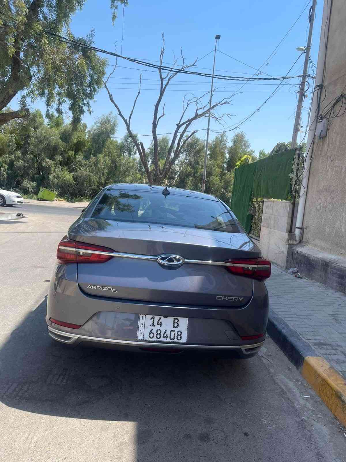 شيري اريزو 6 فول 2024 لون رصاصي

محرك السيارة 1500 تيربو 

الگير cvt 

السيارة ماشية 14 الف 

التبريد قطعتبن 

الدواخل جلد 

السيارة 6 ايرباك

فتحة بالسقف 

شاشة 

ابل كار بلي وأندرويد اوتو

أربع كاميرات 360 درجة 

حساس خلفي وبالمرايات 

مرايات كهربائي 

كشن السايق كهرباء 

تحكم ستيرن حساس اطارات

لايتات LED اوتو

منفذين usp خلفي وأمامي ومنفذ جداحة 

السيارة تحت الضمان

ضمان الگير والمحرك لمدة 6 سنوات او 200000 كيلو

ضمان البطارية سنة او 30000 كيلو 

نظام الصوت 3 سنوات او 60000

حاقن الوقود 3 سنوات او 60 الف كيلو 

نظام العادم سنتين او 60 الف كيلو 

ممتص الصدمات 3 سنوات او 60 الف كيلو

عيوب الطلاء الخارجي سنتين
مكاني البصره المعقل ‭***********‬
