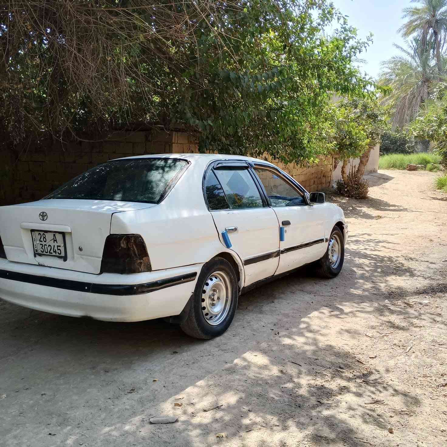 سلام عليكم  كورله موديل 98رقم نجف انكليزي 
تحويل مباشر سنويه ل30 محرك وكير اوتماتيك 
دواخل جديده كهربائيات شغاله سياره جاهزه 
السعر، 23العنوان  طويريج رقم ***********
