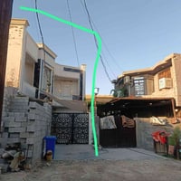 بيت للبيع مساحة ١٥٤ ابو غريب الناحيه قرب ملعب البستان   مساحة البناء ١...