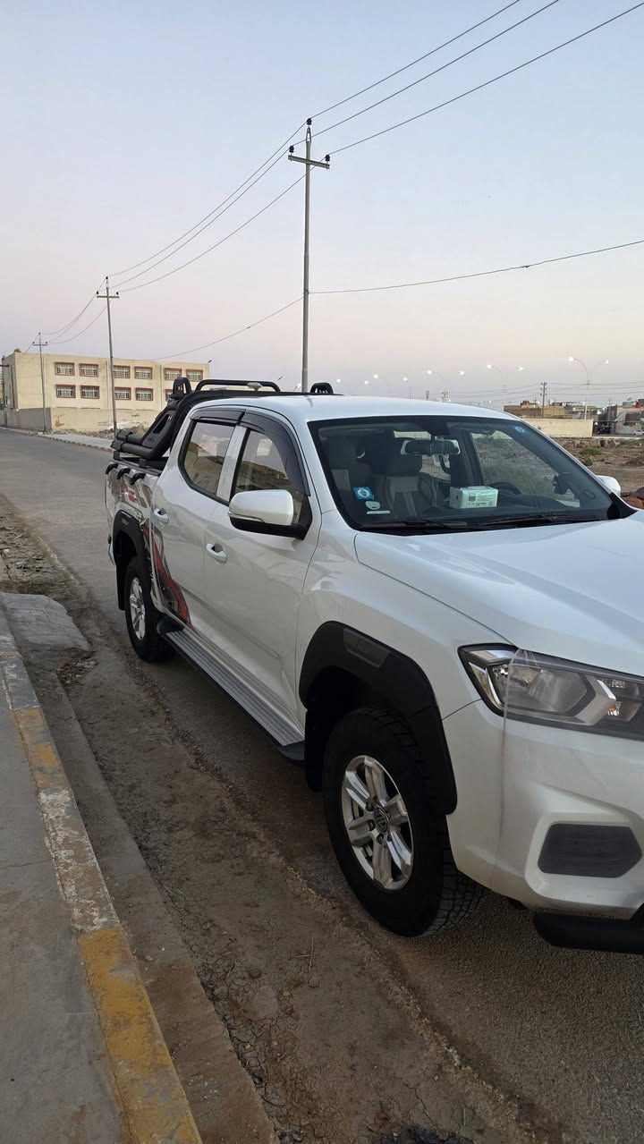 بيكب MG T60 صيني
موديل 2024 كير ومحرك ياباني
حجم المحرك 2500
كير عادي دفع رباعي
المسافة المقطوعة ٤٠
رقم بغداد الجديد
مع إضافة منظومة غاز 60 لتر 
ما بيها أي نقص
ومكفولة من الحادث وأي بارد
رقم صاحب السيارة:(***********)
