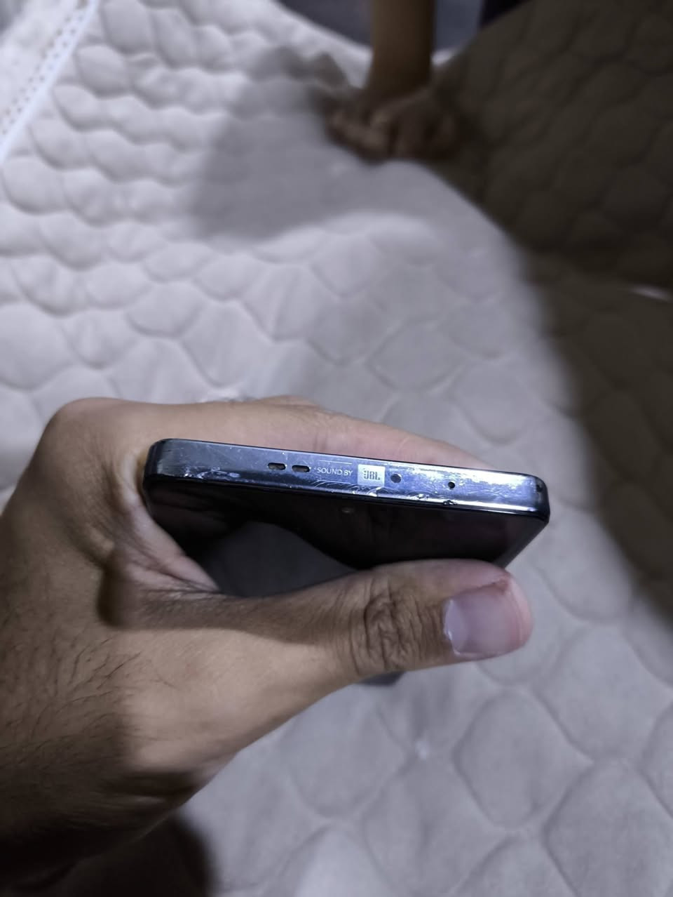 تلفون infinix GT pro ذاكرة 256  تلفون حلو 120 ببجي  الأطراف بيهن شخوط خفيفه مبدل شاشة اصلية مكاني بصرة سعر 235 تلفون معروفة مواصفاته رقم التلفون ***********
