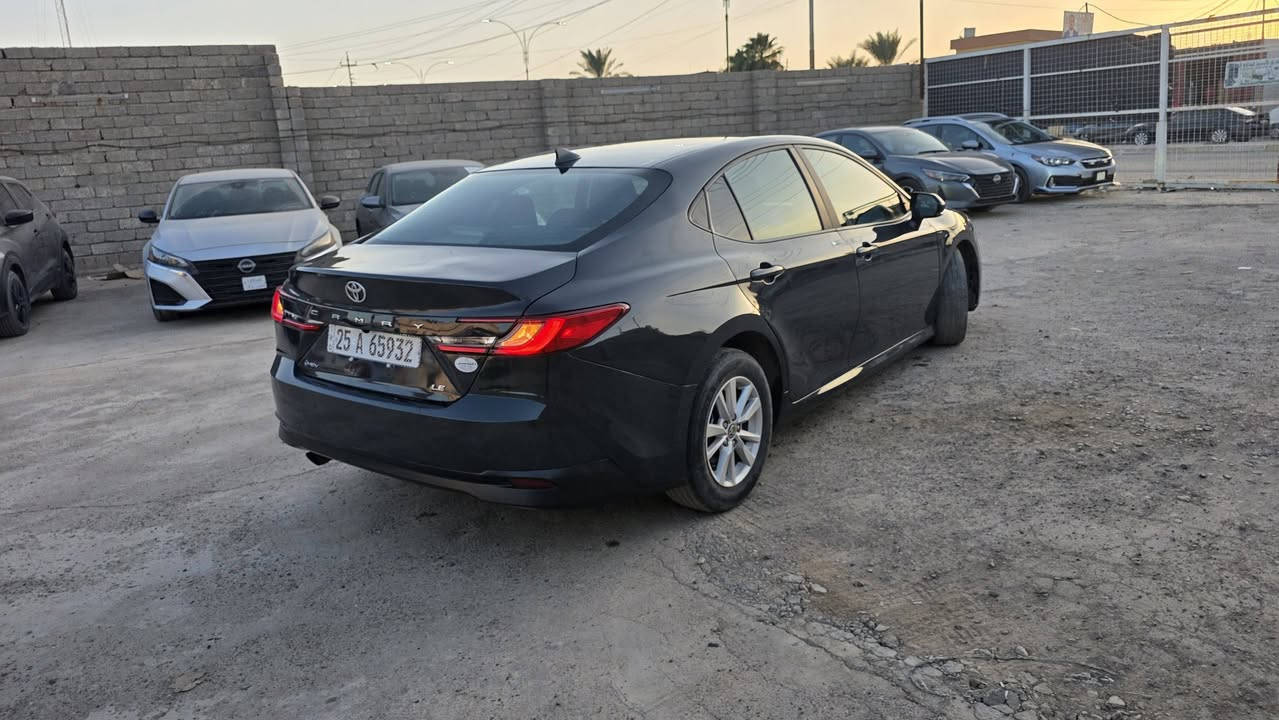 السلام عليكم ورحمة الله وبركاته 
✅️معرض الناصر 
TOYOTA CAMRY LE 2025✅️
✅️كامري موديل 2025  LE
🛑مواصفات 
بصمه تشغيل
 أشير بالمري نقط عمياء اتو هولد
الضرر خلفي 
صور الضرر ورقم الشاصي بالمنشور 
مرقم كركوك حرة تحويل مباشر 
ماشيه 98 الف ميل
جيك صور الضرر والشاصي
العنوان الزاب قريه اصبيح تحتاني
🛑***********
