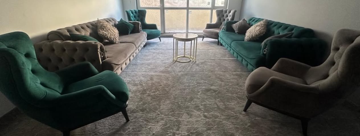 من رخصه الأدم
للإيجار مجمع الزهور بغداد الجديده

شقه مؤثثه بالكامل غير مستخدم طابق 6/D4 اثاث تركي حديث بالكامل غرفه نوم مزدوجه حديثه +غرفه نوم مع ثلاث أسره حديثه + صاله تحتوي على تخم تركي حديت + بلازمه حديثه حجم كبير + ميز بلازمه + مطبخ يحتوي على كاونتر + ثلاجه علمأ الشقه مفروشه بالكامل جديد مع بردات حديثه ….للاستفسار اكثر الاتصال على الأرقام ***********+***********
