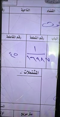 قطعة • طابو صرف • بالجيازنة