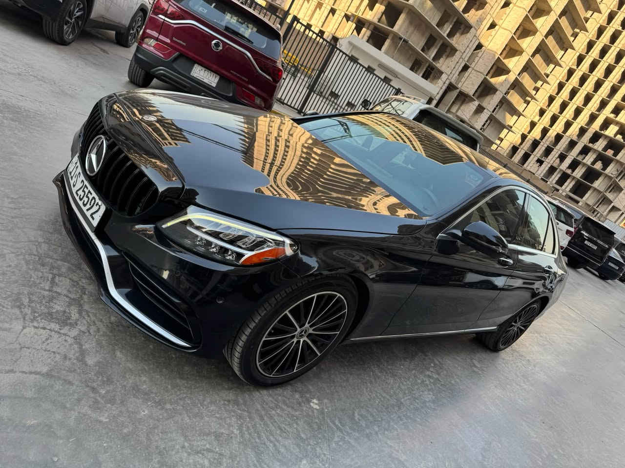 C300 • ٢٠٢١ • حادث بدون ايرباق