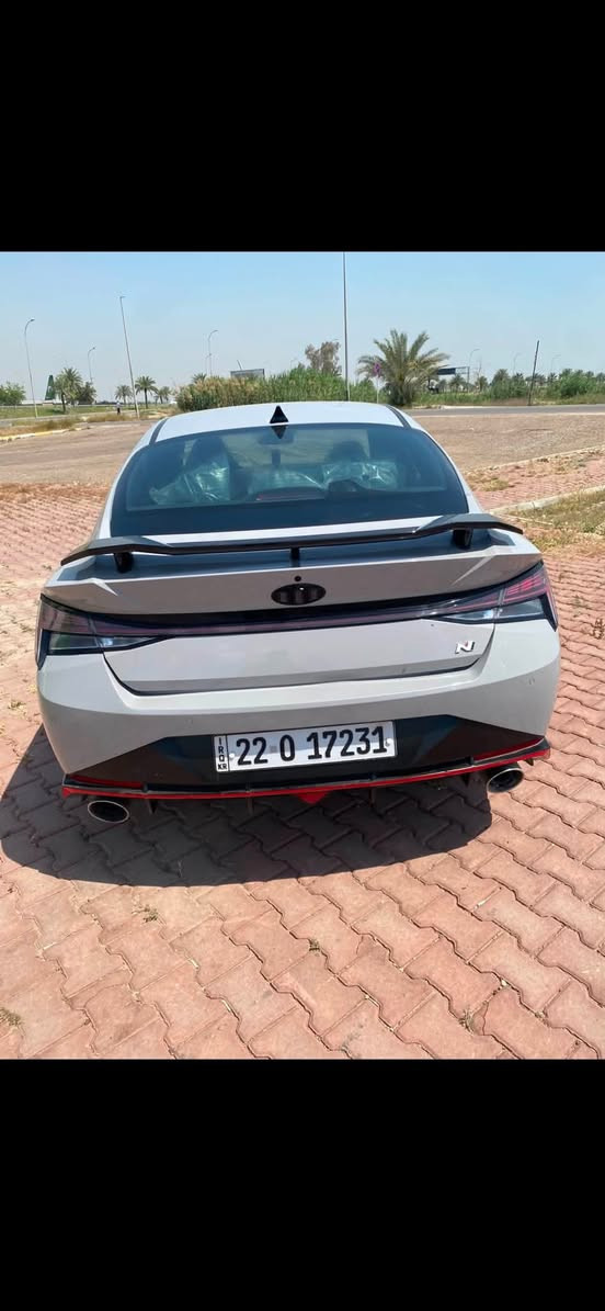 النترا N 2023
هيونداي النترا N وارد امريكي موديل2023 رقم اربيل المواصفات N فول) اعلى فئه بل النترا

الون: سمنتي مميز
الضرر : فقط جاملغ امامي وبنيد مبدلات 
صور الحادث مرفقة
رقم الشاصي: KMHLW4AK3PUO14427

السرعه /300

المحرك /2000 تيربو

السيارة ماشيه 37 كيلو متر 

معروفه مواصفات N

فتحة سقف

كير اوتماتيك 8نمر دبل كلج

كشن حضن

كشنات كنتارة وجلد N
سلايد روف انارة داخليه 24 لون
تحكم ستيرن نورمال سبورت وايك
ابواب بصمه تشغيل عن بَعد شحن وايرلس +شاشة متصله +كاميرة +نظام  صوتboss وبعد خير من الله مواصفات 

السيارة كلش حلوه ونضيفه من ناحيه كير ومحرك والسيارة ستوك مملعوب بيها   

*********** مكان السيارة بغداد

السعر : 170

