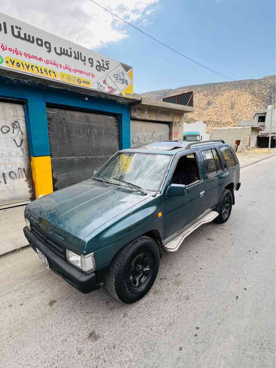 نیسان پاسفندەر دەبل اکسل گیر مەکینە بەشەرت مەکینە مزبوت مەکینە زور بە قوەتە ٦پستن خازو بەنزین دینار مەسروفی تیدانیە سەنەوی اسلی بسس اوەلیات ٢٢ وەرەقە *********** واتساپ أربيل, العراق
