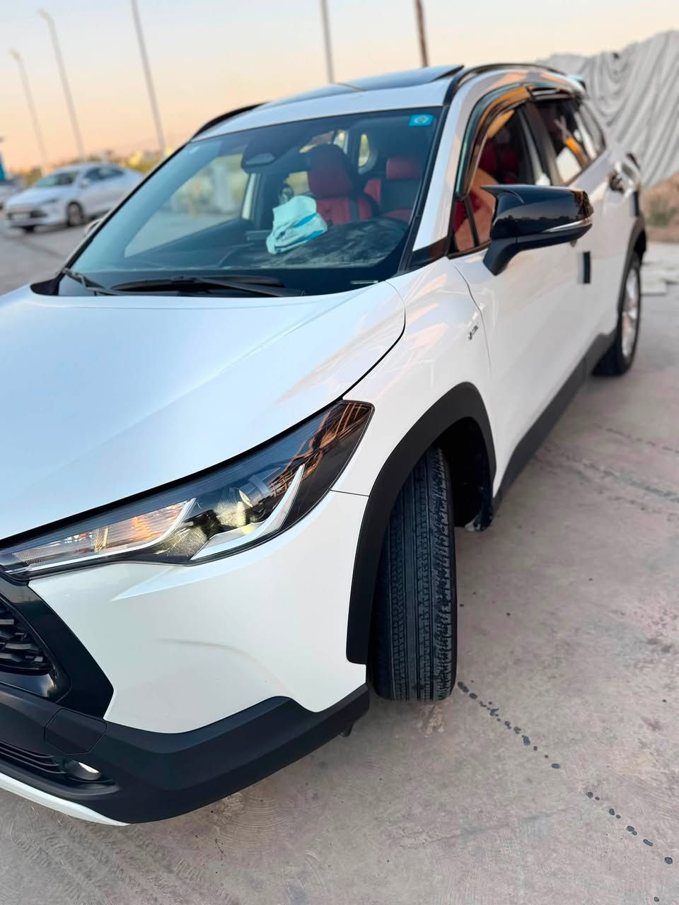 �🔥 للبيع — كورولا كروز فول مواصفات 🔥🔥

🚘 كورولا كروز وارد صيني — موديل 2025

🤍 اللون: أبيض

🔴 داخلية: أحمر

🇮🇶 رقم بغداد

عنوان مكان السياره 

📍 بغداد  – الوزيرية 

✨ المواصفات:

• فول مواصفات

• رادار أمامي

• كاميراه خلفيه دواره 

• فتحة سقف

• بروجيكتر

• تحكمات ستيرن

• قيادة ذاتية
• ⁠هندبريك كهربائي 
• ⁠تبريد قطعتين 

• ماشية فقط 23  ألف كم قابل للزيادة 

• سيارة نظيفة 
• ⁠بيه بارد السياره 

💰 السعر: 26,500,000 دينار عراقي 

📞 للتواصل:
***********

سيارة مرتبة، مواصفات كاملة،  كماليات كاملة
