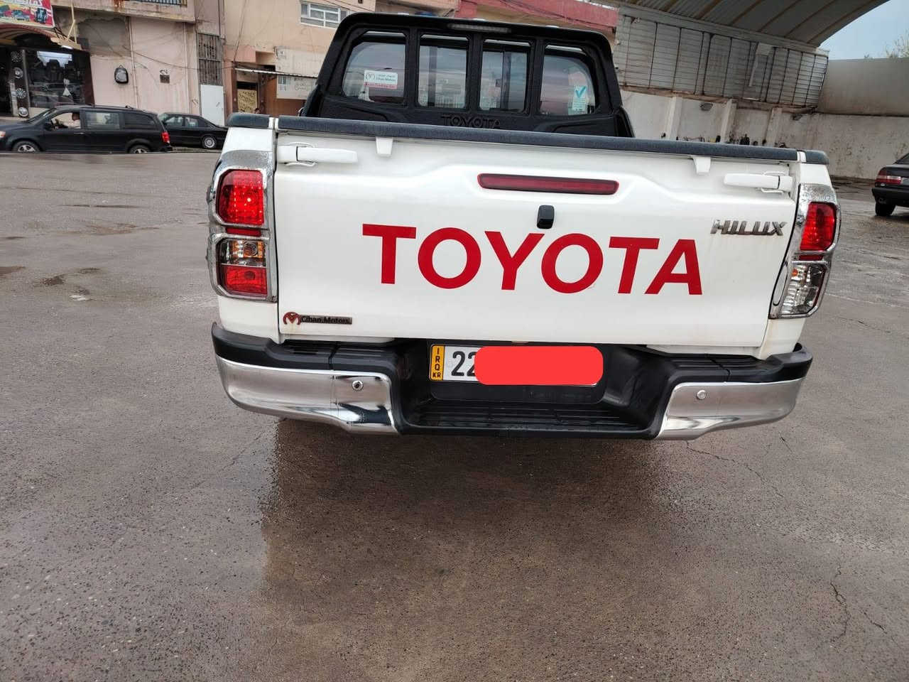للبيع هايلوكس
موديل 2020
ماشي 110
كير عادي 
كفاله عامه 
داخل ماروني 
تحكم ستيرن 
مري شفط
رقم اربيل 
العنوان موصل
السعر 220$ وبيه مجال 
رقم الهاتف اسيا ‏‪***********‬‏
