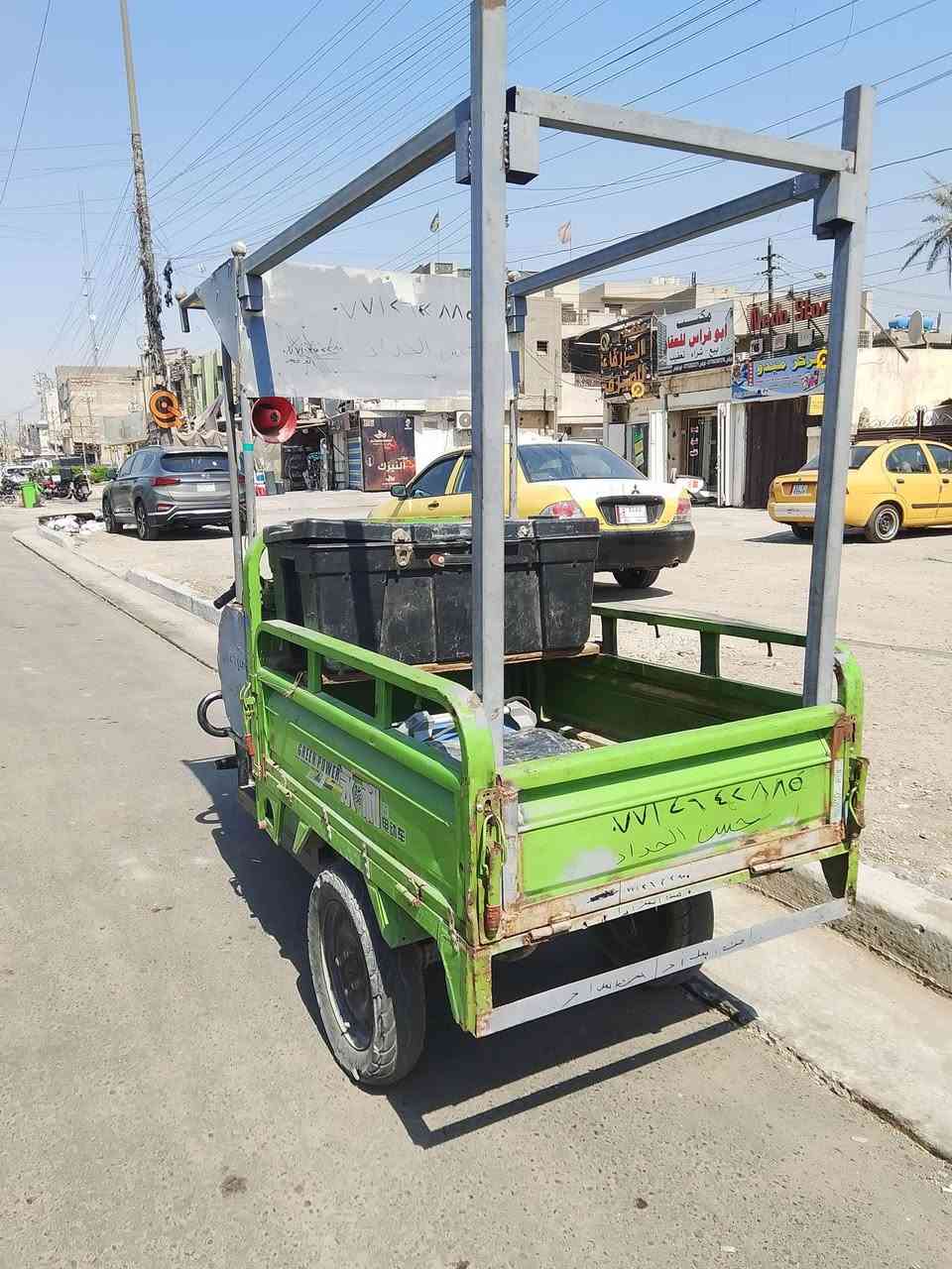 سلام عليكم من رخصت الدمن
عندي ستوته شحن بطاريات العدد 5
جديده كارت جديد  كهربائيات مابيه  السعر 600 وبيه مجال للشراي مكان مدينه الصدر قرب ساحت الحمزه رقم ***********
