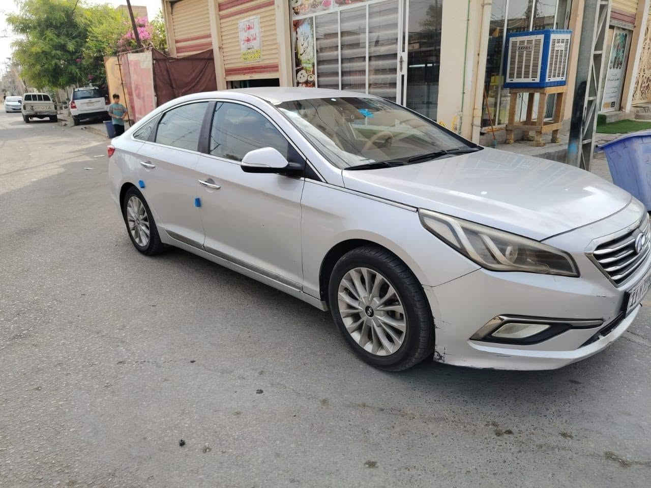 سوناتا 2018 وارد كوري خط واحد اصل بنزين بيها بس باردين وتعديل بدون قطره صبغ والباقي كفاله عامه رقم بغداد اوتوماتيك محرك 2400 GDiسعر ١٣٠ بيه مجال ***********
