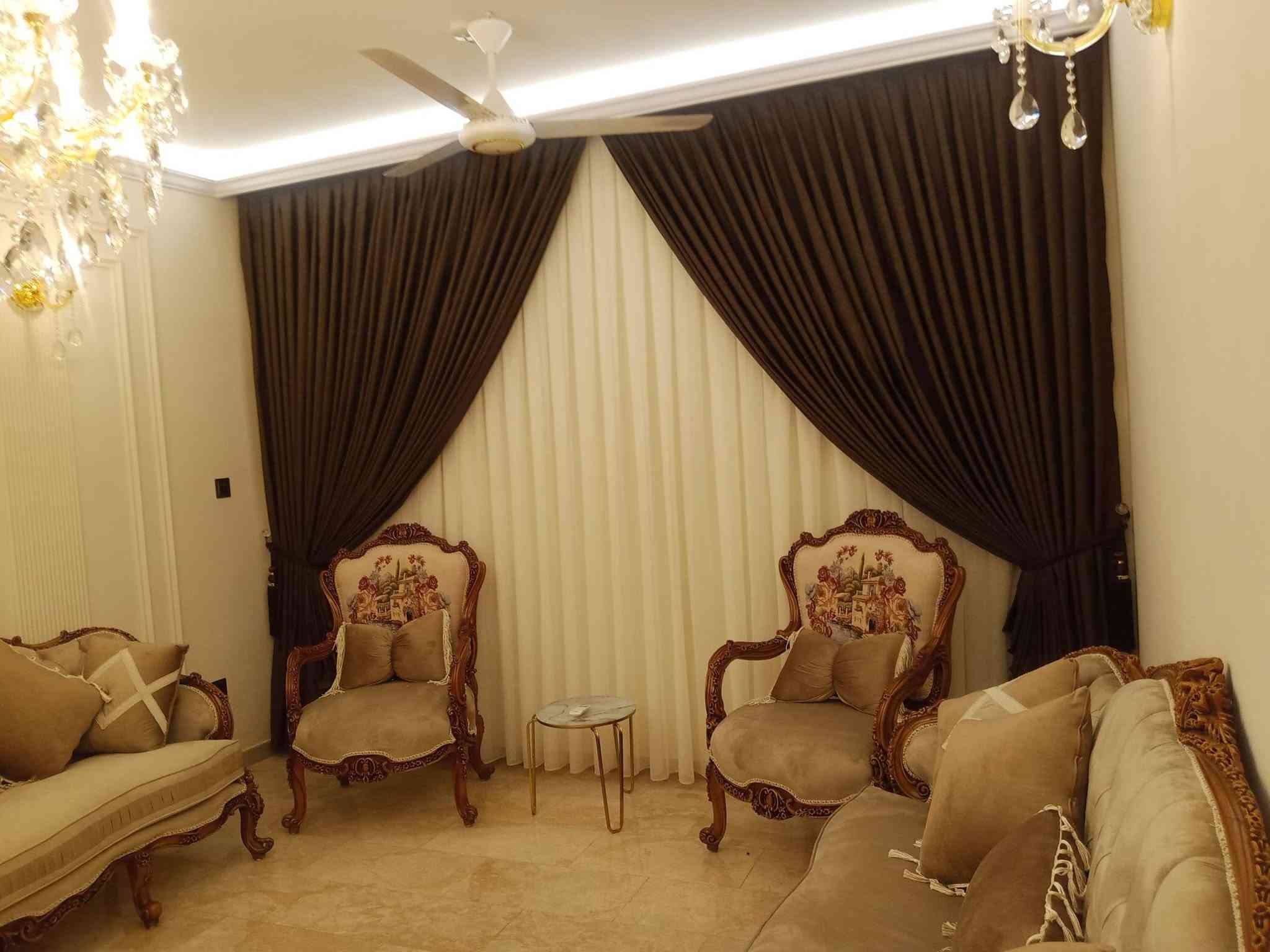ستائر ألدار • أقمشة تركية • حي الحسين