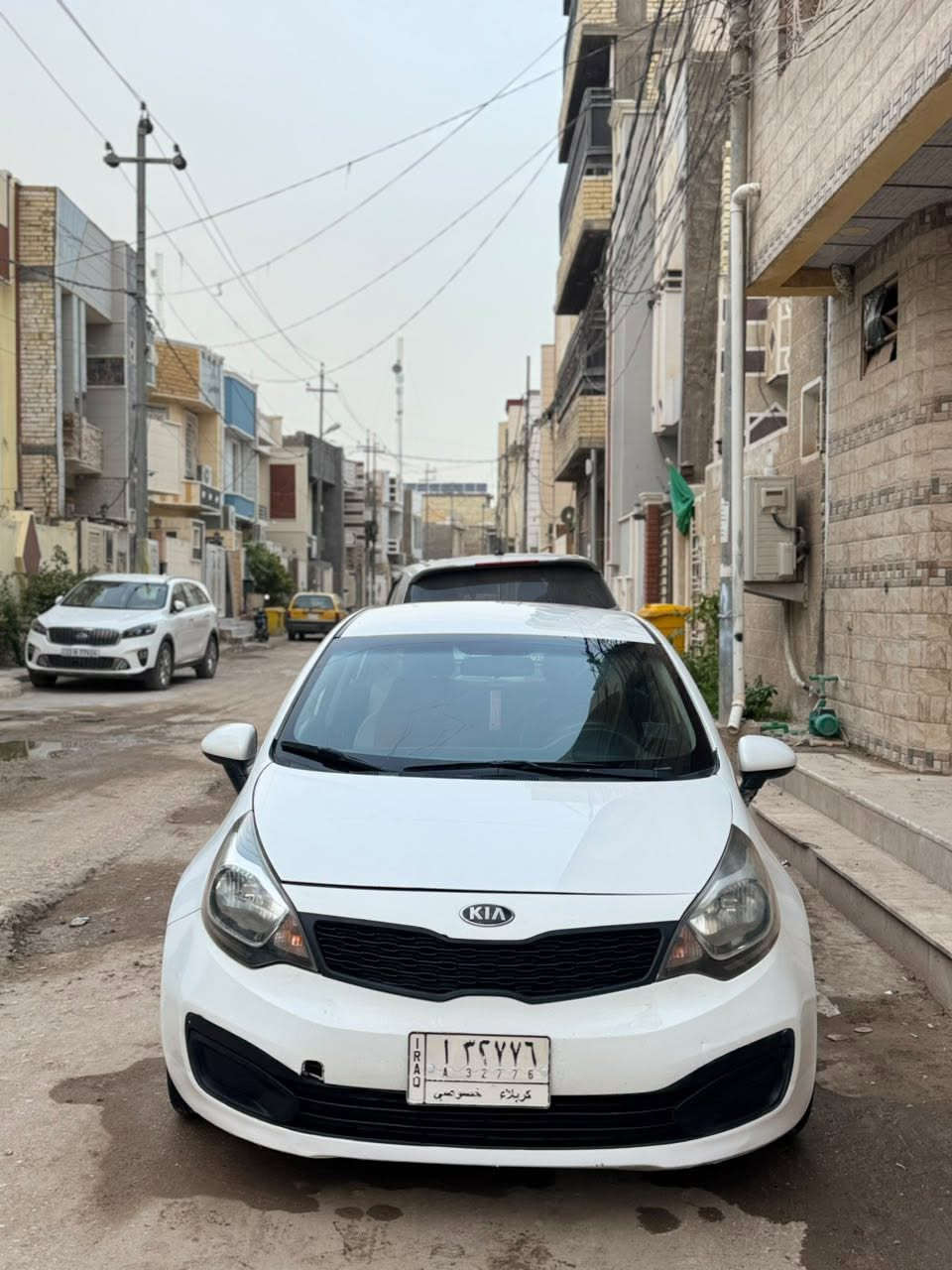 كيا ريو • ٢٠١٤ • حادث باب سايق