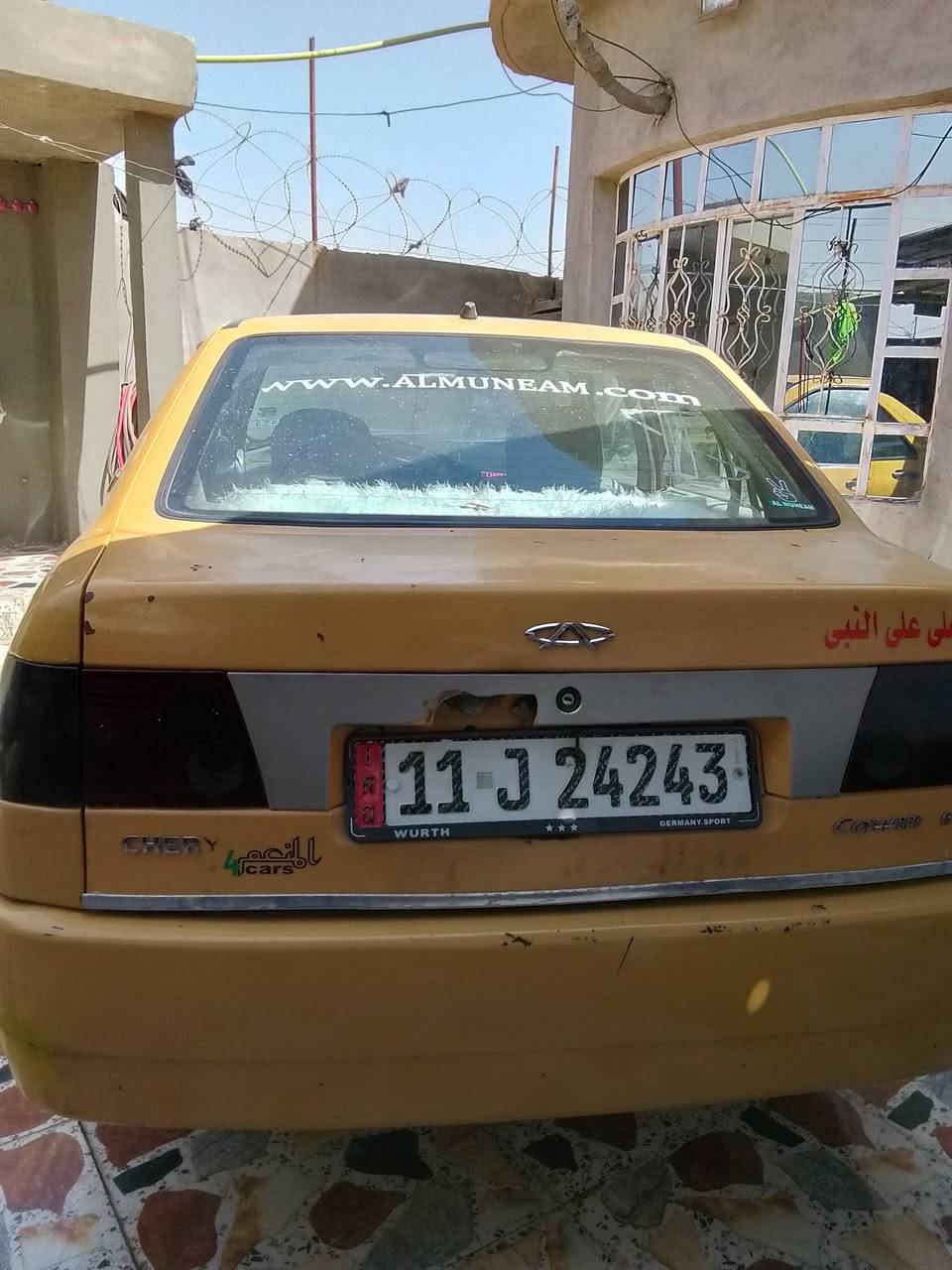 السلام عليكم ورحمة الله وبركاته شيري كوين موديل2009 للبيع اومعارض شعندك سياره كير محرك شرط هيئه وغرامات صفر سنويا لل2030 رقم بغداد مشروع وطني وين مايعجبك تحول وشرط التحويل لوحات اجنبي الجديد  كابون بانزين بيها ورقي صبغ مامصبوغه عل بلاد كيرعادي موقع السياره موصل حمام العليل السعر24 للستفسار***********
