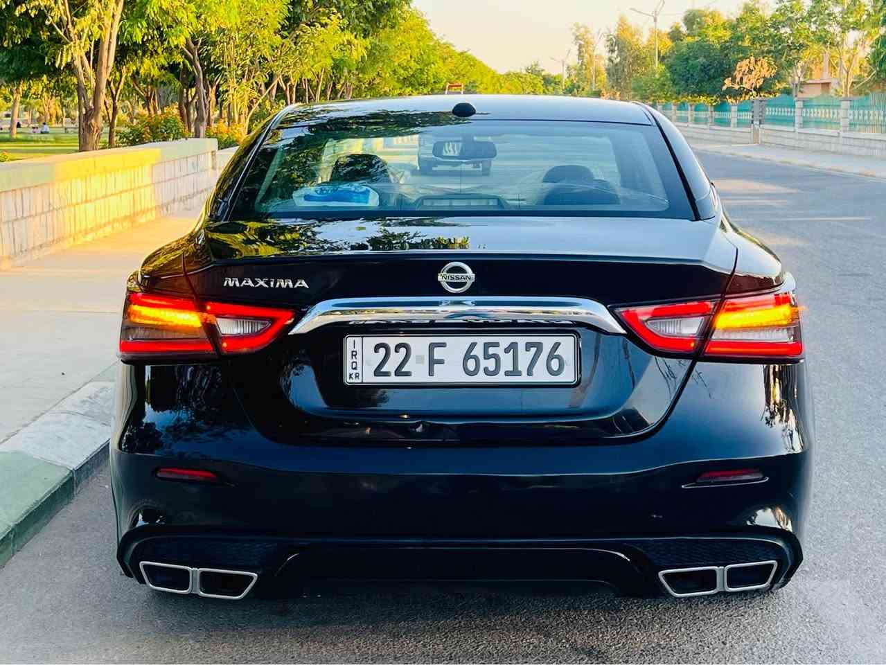 ✈️للبيع ببلاش أنظف نيسان ماكسيما موديل 2019 nissan maxima كتلوكات الشركة وياها السيارة جديدة ونظيفة بمعنى الكلمة 
✅مواصفات S 
‏‎✅محرك V6 حجم 3500 لتر بقوة 300 حصان
✅‏‎ المواصفات : بصمات عدد ثنين 2 
بصمة ابواب وبصمة تشغيل وتشغيل عن بعد 
✅أنظمة قيادة سبورت رياضي و نورمال
‏‎✅كشنات مخمل بالباكيت
‏‎✅كشن كهرباء سائق + سكن
‏‎✅تبريد قطعتين مركزي + تبريد مناخي منفصل
✅كاميرة خلفية ‎دوارة + شاشة كبيرة كار بلي +خرائط GPS 
‏‎✅ويل حجم 18
‏‎✅نقاط عمياء جانبية + تحذير الخروج عن المسار
‏‎✅كروز سرعة تحكم ستيرن + رادار أمامي 
✅اشارات بالمري تحديد مسار + تحديد سرعة 
‏‎✅اشارات ترحيب منظومة زنون أصلية 
‏‎✅ليدات امامية
‏‎✅ماوس تحكم شاشة
✅مكينة گير تبريد كهربائيات صدر كلها مكفولة بشرط الفحص
‏‎✅ماشية 98 الف ميل حقيقي  
✅الضرر  : البچم كبس والخلف كبس الضرر جانبي بابين وجامرلغ خلفي  صبغ صور السونار وصور الضرر مرفق وية المنشور ايرباك درگة جانبي فقط ومرجع بلاد سستم
‏‎✅السيارة تريد تحويل تريد وكالة سنوية ورقم جديد وبأسمي السيارة نظيفة جداً صيانة منتظمة مال جنّاي مبدل هايدروليك گير جديد + دهن مكينة جديد تخم تاير جديد 
مناسبة للمدينة والسفر تجمع بين الاداء الرياضي والفخامة 
✅السعر جداً مناسب 128$ ورقة وبيها مجال بسيط وعندي فيديو كامل للسيارة اللي يحب ادزلهيا عالخاص
مكان السيارة قضاء كلار تابع لسليمانية
للتواصل الاتصال عالرقم *********** كالار, السليمانية
