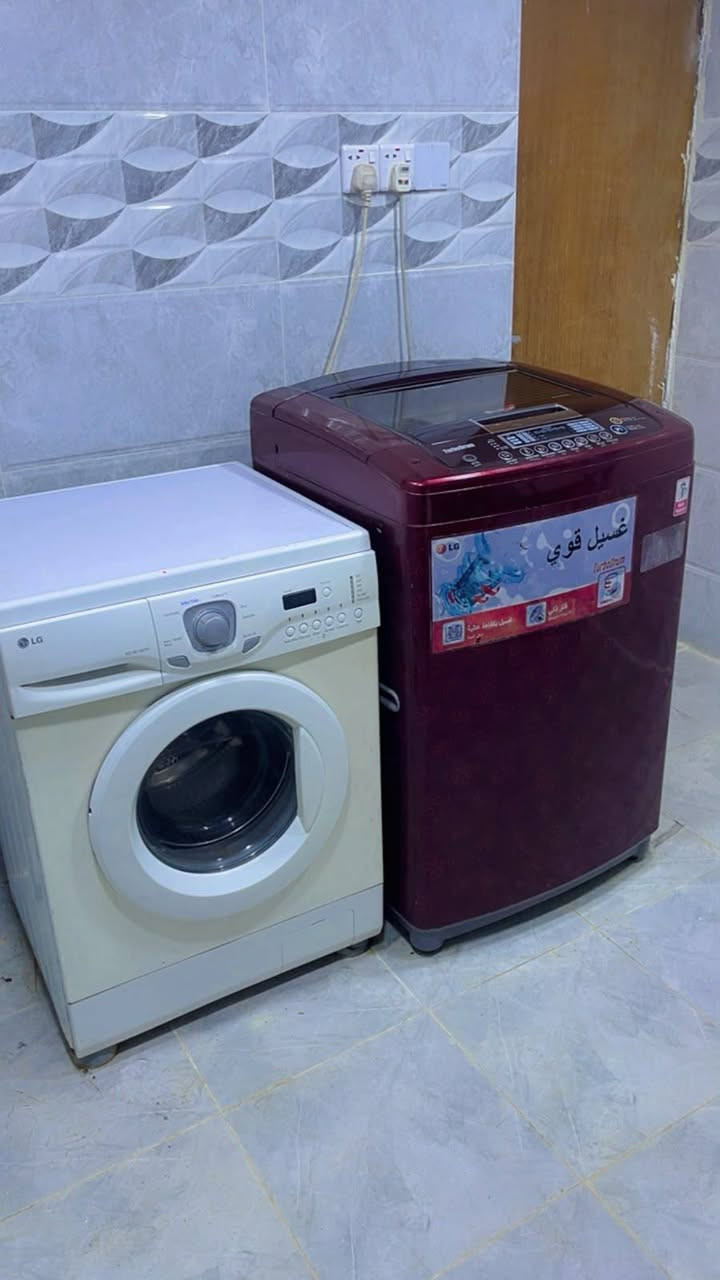 غسالتين بسعر ٥٠٠ ألف 15 k و9k  200ألف نظيفات جدآ بالبيجيه هاتف ***********
