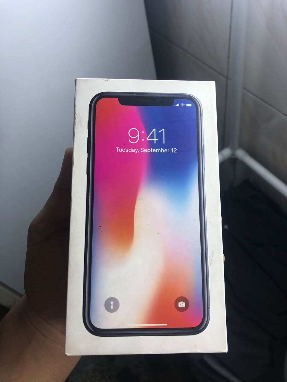 ايفون X • مكفول • بطارية اصلية