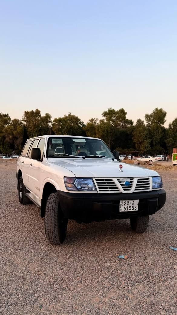 نيسان پاترول ۲۰۰۱ کویر (مرخوب)
تحويل اصل بشرت حاسبة
تنها نیو بونید بویاخی هيه هندي وردة ساردی هيه 
سیارکة هین مالة زور پاکو بی کیشةية سنوی تا ٢٠٣٠ تازیة بناو خومةوةیة
غاز و بةنزينة,
*********** طوز, صلاح الدين
