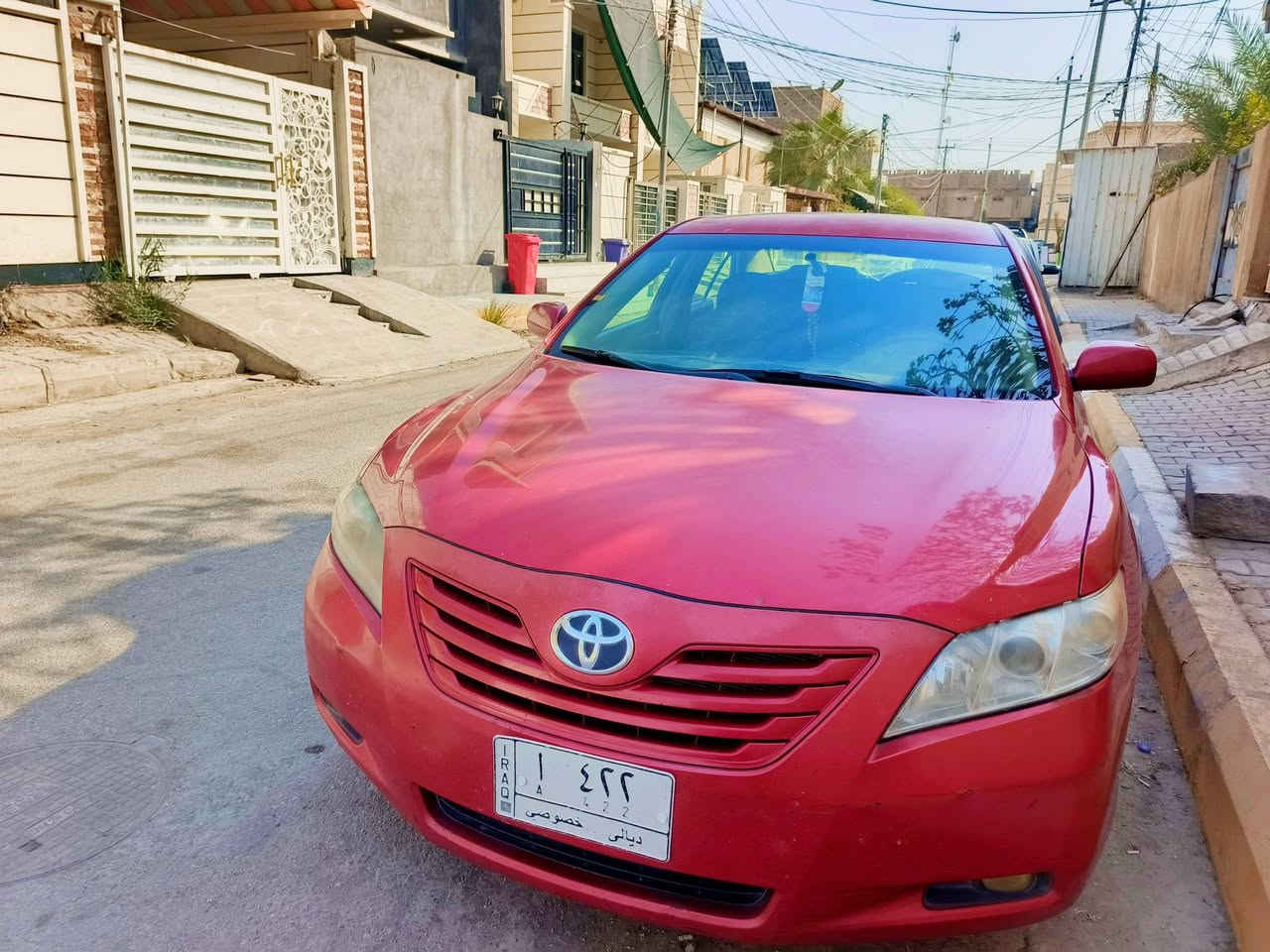 من رخصة الادمن كامري موديل 2007 محرك3500افلون بلادي تخم تاير صدر أمامي خلفي تبريد باتري جديد قطعتين بارد فقط ترايك للسعوديه السعر95 وبيهه مجال بيع أو مراوس ب تكسي 
للأستفسار:***********
رقم مميز
