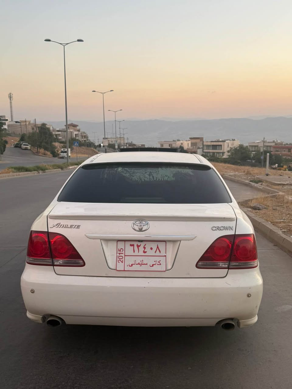 شاهینە سپۆرت ٢٠٠٥ مووس مووس مەکینە ١٨٢ گێڕو مەکینەو کارەبای و تەقەو ڕەقە بەشەرت ٣ دووگمە کوشن جلد ناو قەیسی ناوی هەتابڵی جوانە بەس شوین موسەکانی بۆیاخە مەکینەی برخوی نەکراوەتەوە 
کامل مەسرەف کراوە کۆدو پلێتی بۆ وەرگیراوە 
سەیارەکە ماڵی دۆستە شوین سلێمانی سعری٦٨گەڵاو 
مەجالێکی زۆر کەم ز.م *********** Singapore
