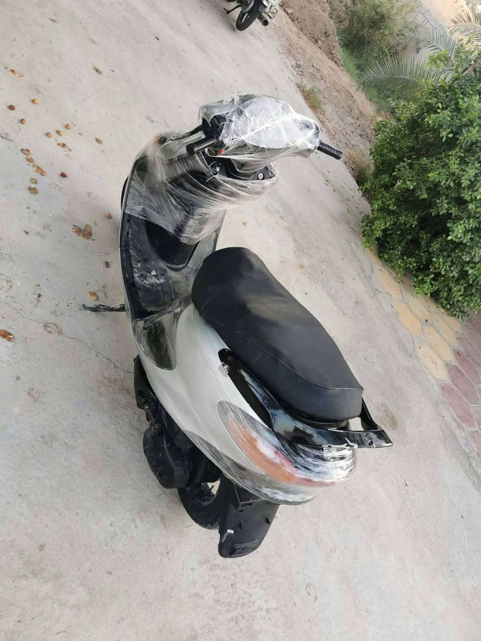السلام عليك دراجه دولفين جديده حيل ماعوزه برغي دبلات كهربائيات كله كامله سلف هندر شلعه معدل لاتنقيص ولاتبخير جديد حيل ماعوزه برغي السعر 350  وبيه مجال رقم الهاتف *********** مكاني بلقاسم مكلف بلنشر تحياتي
