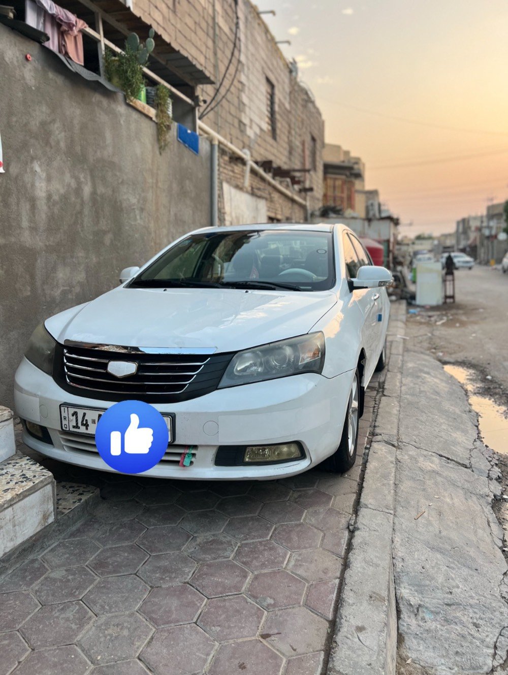 جيلي ام جراند C7 • ٢٠١٣ • رقم بصره