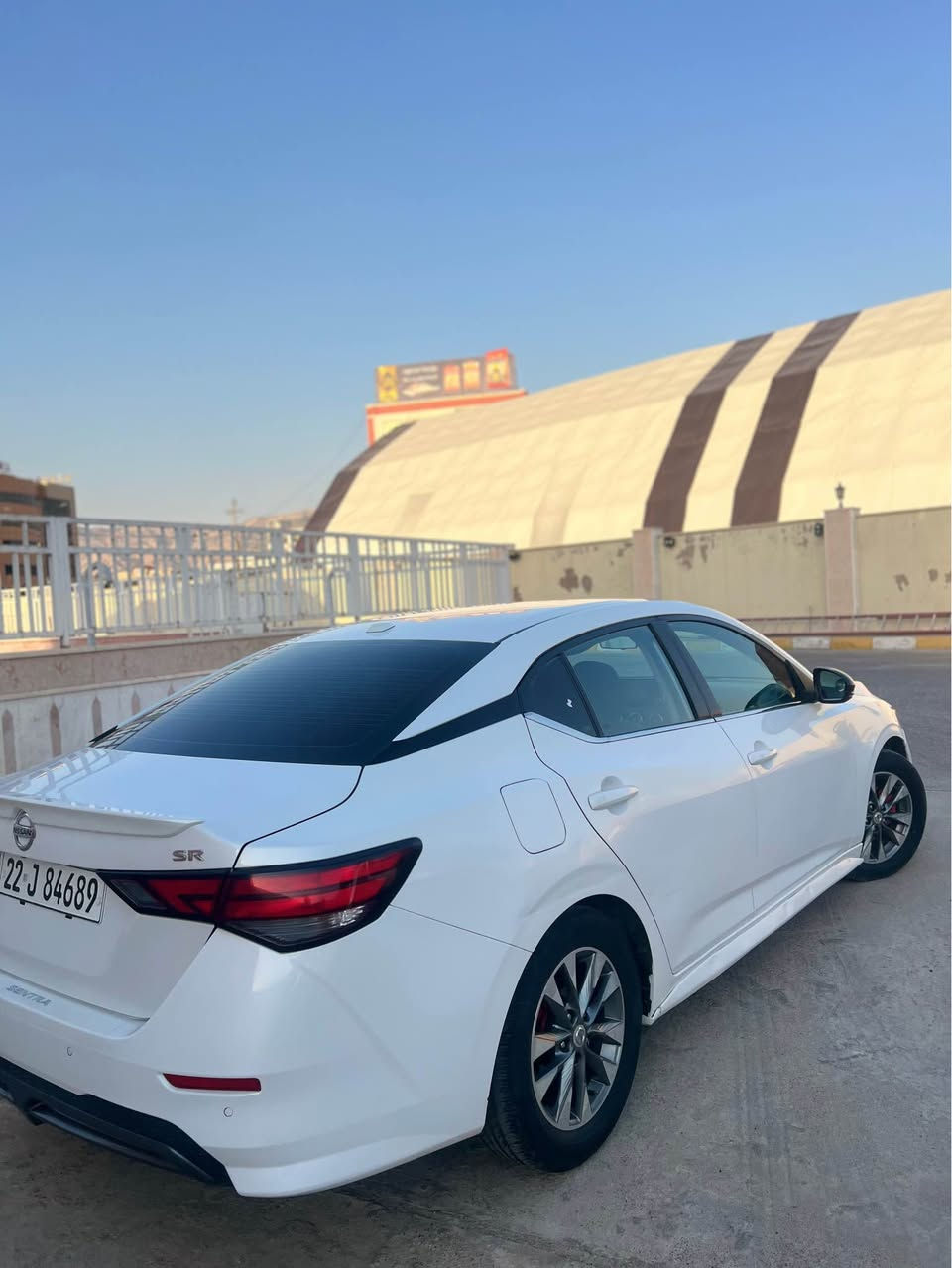 Nissan sentra 2021 SR
 6 بارجه سبوخ بيً داخلي 
گئر مكينه شه رت 
رقم سنوي جديد تحول شرط
جار تا جديد  تقه رقه شه رت 
سعر 108$مجال
*********** اكر, نينوى
