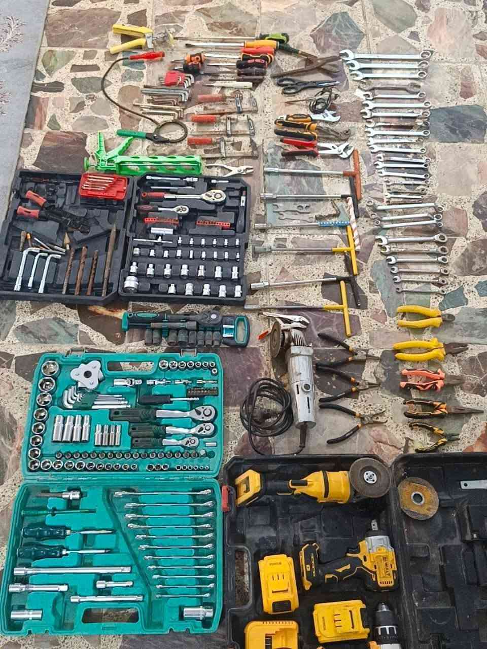 تصفية ورشة • دريلات DeWalt • النجف