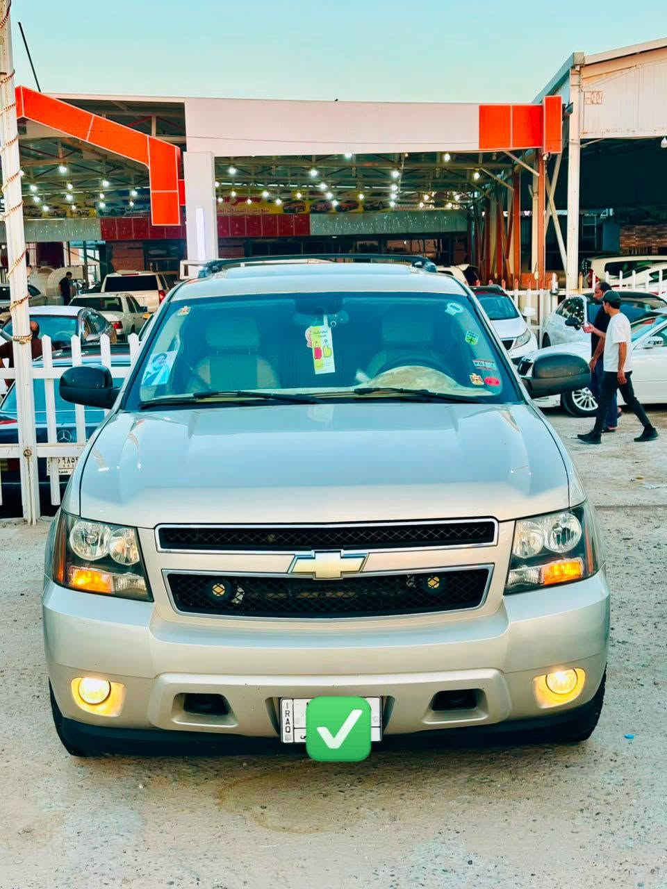 ‎Chevrolet Tahoe LTZ🇺🇸
للبيع شوفرليت تاهو 2008 أصل. بيع ومراوس 

اللون                ذهبي شمباني. 

وارد خليجي.

شرط طك كارتون وعلى وضع الشركه كلش جديده.

رقم نجف تسجيل جديد قرار 48 شرط المداور ثاني يوم سنويه نافذه لغاية 2028والسياره اصوليه 💯.

مكفوله من كص وضربه ونقل جثه ورسميات والاصوليات 

ملاحظه فقط صبغ جماله اثر شخوط وجراد

المواصفات LTZ فول 1/1 معروفه 

فتحة سقف سلايت.

كشنات جلد بيجي أصل مطعم بصاج.

شاشة كبيره للتحكم في ايعازات السياره.

تبريد 3قطع.

شاشه عارض في السقف.

جنطه كهرباء شفط.

كشنات ذاكره ميمور.

نضام ABS مانع انزلاق.

سستم صوت متكامل.

حساسات خلفيه.

ايرباكات سليمه..

كروز تثبيت سرعه.

كشنات تدفئه.

تخم تاير جديد ياباني.

شاشه GBS ملاحه.

٧راكب.

تشغيل عن بعد.

باقي المواصفات المعروفه لفئة LTZ.

والسياره ماعايزه برغي كامله على اخر حبايه.

والسياره بالواقع اجمل من الصور📷

 السعر 152مع المجال         ترهم بيع ومراوس 

للاتصل ***********

مكان السياره الديوانية قضاء غماس
