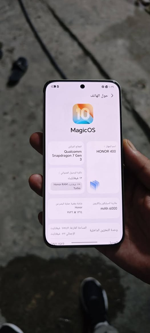جديد❤‍🔥 🤍💯✨
نضافه:99℅💯✨

بدون غراض فقط شاحنه 

مواصفات الجهاز :🤍

شاشة  6:55انج

معدل التحديث للشاشة 120💯✨

معالج : Snapdragon 7 Gen3 💓💯

سرعة الشحن : 80
ذاكرة تخزين كبيرة الحجم : 512GB 📂✨

رام : 12🔥❤‍🩹
الكاميرا الاساسية :  200MP 📷 
بطارية حجم كبير 6000🔋✈️

للبيع او مراوس مع ايفون فقط

اعيد النشر بسبب وعود الكذبه
***********
سعر 375
