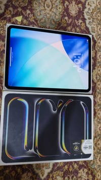 ipad 11pro M4 ايباد M4 بعده جديد كلش ونضيف بطاريته 91 ذاكره 256  بعده ...