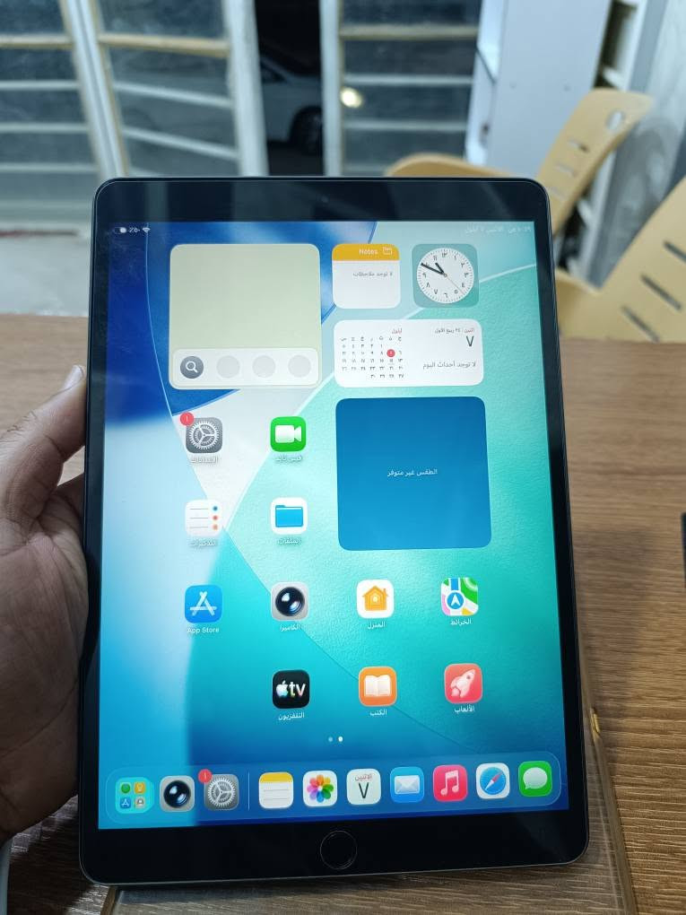 ايباد أبل Air3 
ذاكره 64 
بطاريته 94 
 ما داخل تصليح 
نضيف كلش 
السعر 190 
يدعم 60فريم سلاسه فول 
استفسار *********** النجف, العراق

