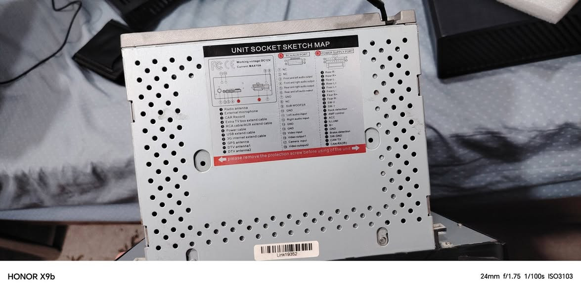 السلام عليكم
من رخصة الادمن 
اخوان شاشة تلب من شركة AMASE AUDIO
مخصص فقط مارسيدس W211 فقط من 2002-2009
الحالة : مستخدم بحالة جيدة نضيف او شغال سليم 
السعر 220 مع التوصيل او بيه مجال

نص مكتوب في الصور:
- HONOR X9b 24mm f/1.75 1/33s ISO703
- HONOR X9b 24mm f/1.75 1/100s ISO3103
- HONOR X9b 24mm f/1.75 1/100s ISO3244