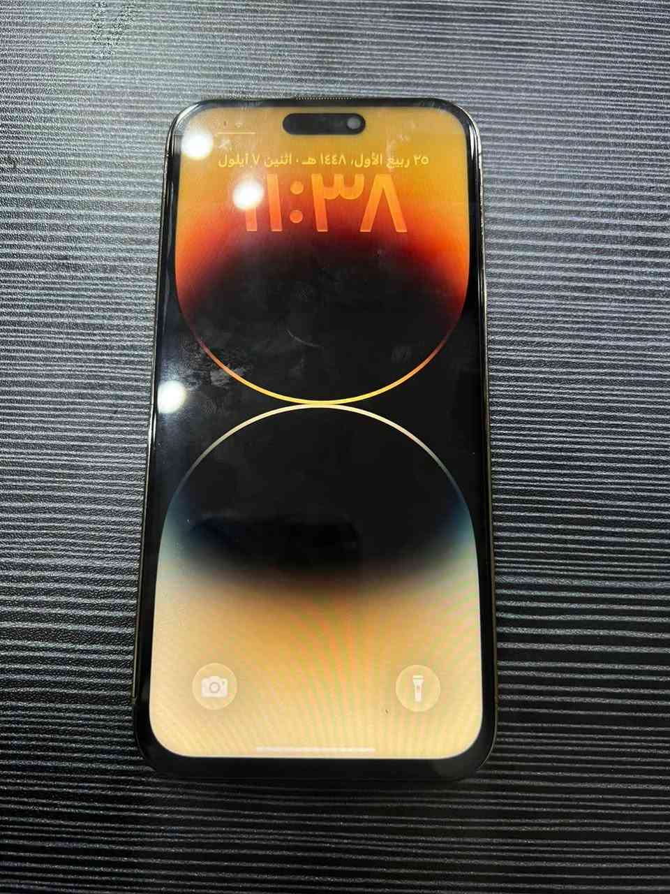 ايفون ١٤ برو ماكس مبدل شاشه نوعيه كلش حلوه وبطاريه هم تقره ١٠٠ وشحنها كلش حلو ذاكره ٢٥٦ فيس ايدي وكلشي شغال جهاز كلش نضيف وحلو السعر ٥٩٠ وبي مجال مكاني بغداد الشعب ***********
