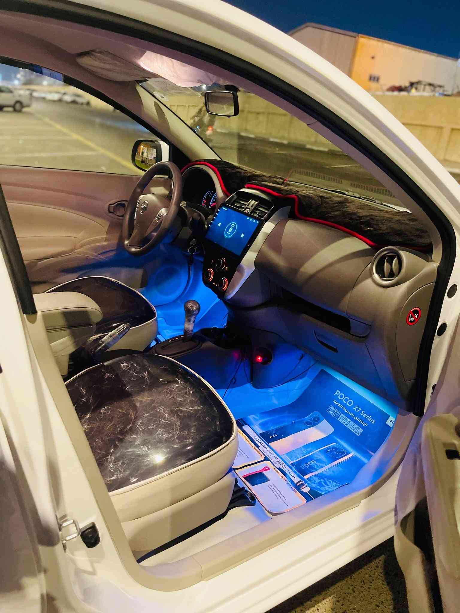 سلام عليكم للبيع سياره نيسان سني مديل 25 زيرو سياره بعهدي على وضع شركه زيرو بعدهي بفابولنهه كفاله عامه من زلغ  شركه مضمونه تريد وكاله تريد تحويل 
مدوشمه ارضيه وكشنات وصندوك ومسويلهه عازل صوت سياره متعوب عليهه وجديده السعر 131 المكان بصره ***********
