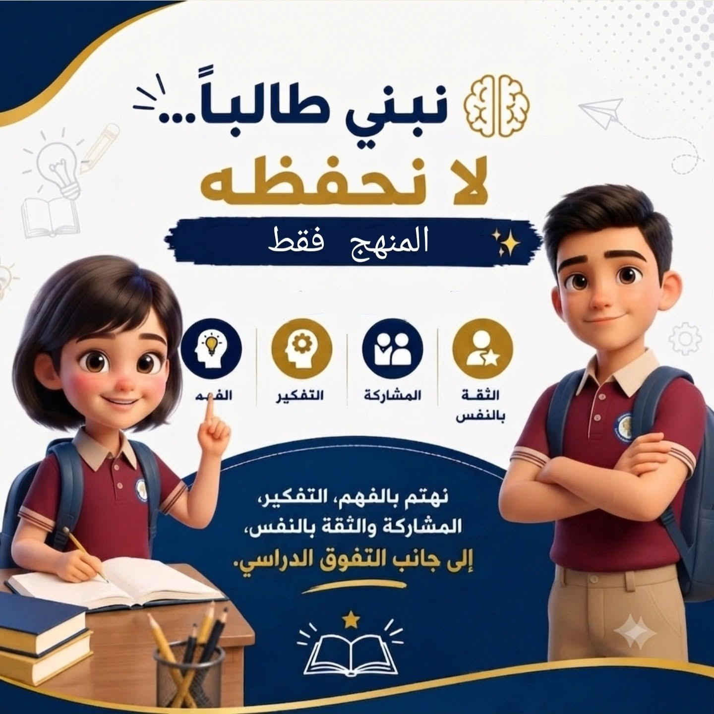 بناء المستقبل يبدأ من هنا! ✨
مدرسة الابتكار الأساسية الأهلية
ابتدائية مختلطة _ متوسطة بنات _ متوسطة بنين
العنوان: بغداد - الحرية _ السلام _ شارع 20 - مقابل أسواق ماما اشتريلي
رقم التواصل والاستفسار: 
*********** 
‎ 770 040 0803

​#مدرسة_الابتكار_الأساسية_الأهلية #تعليم_حديث #تنمية_قدرات_الطلاب #التعليم_الهادف #أنشطة_مدرسية #الزي_المدرسي #المديرية_العامة_لتربية_بغداد_الكرخ_الثالثة #تربية_الكرخ_الثالثة #إعلام_تربية_الكرخ_الثالثة #الكرخ_الثالثة
