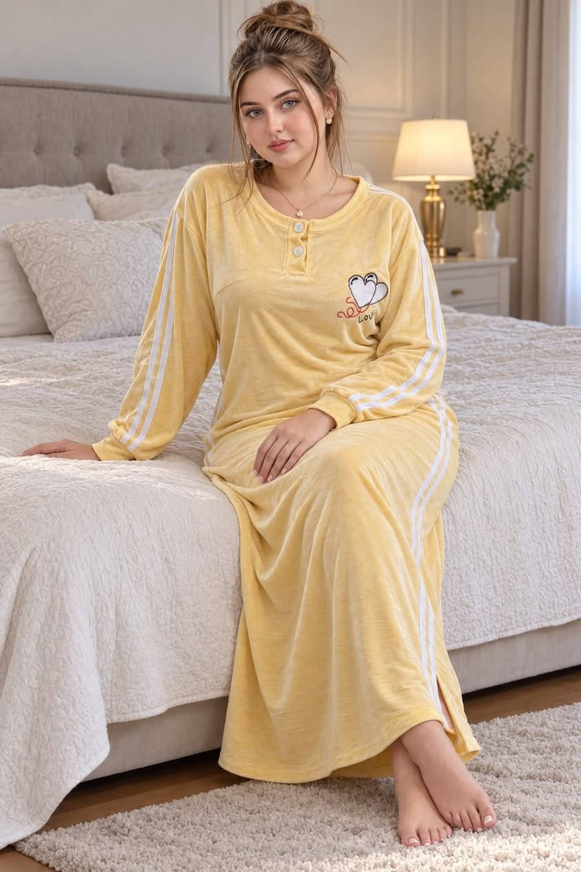 دشداشة قديفة • L-XL-2XL-3XL • اسود بيج