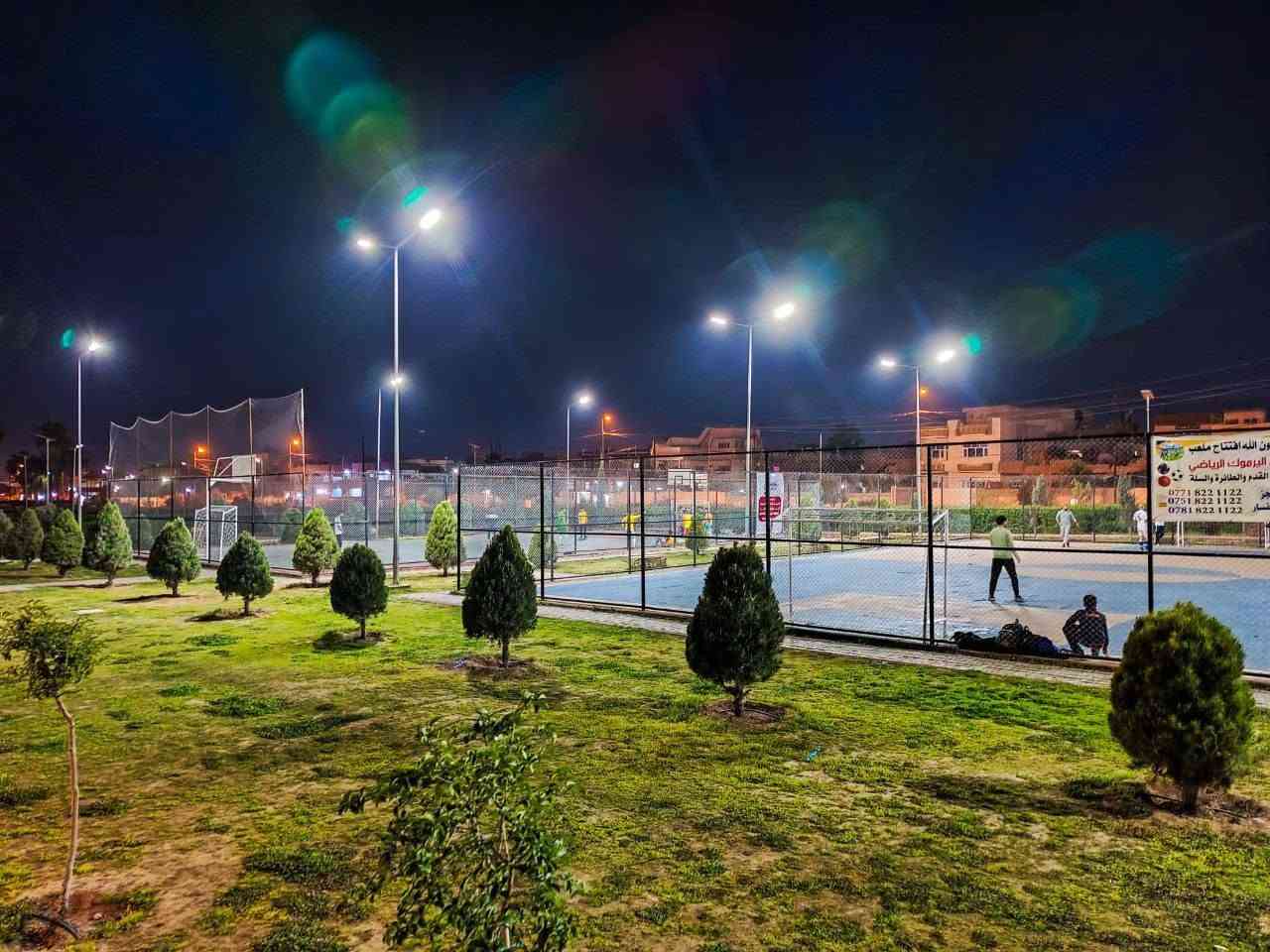 الموصل اليرموك • ملاعب رياضية • ٦م-١٢ليلاً