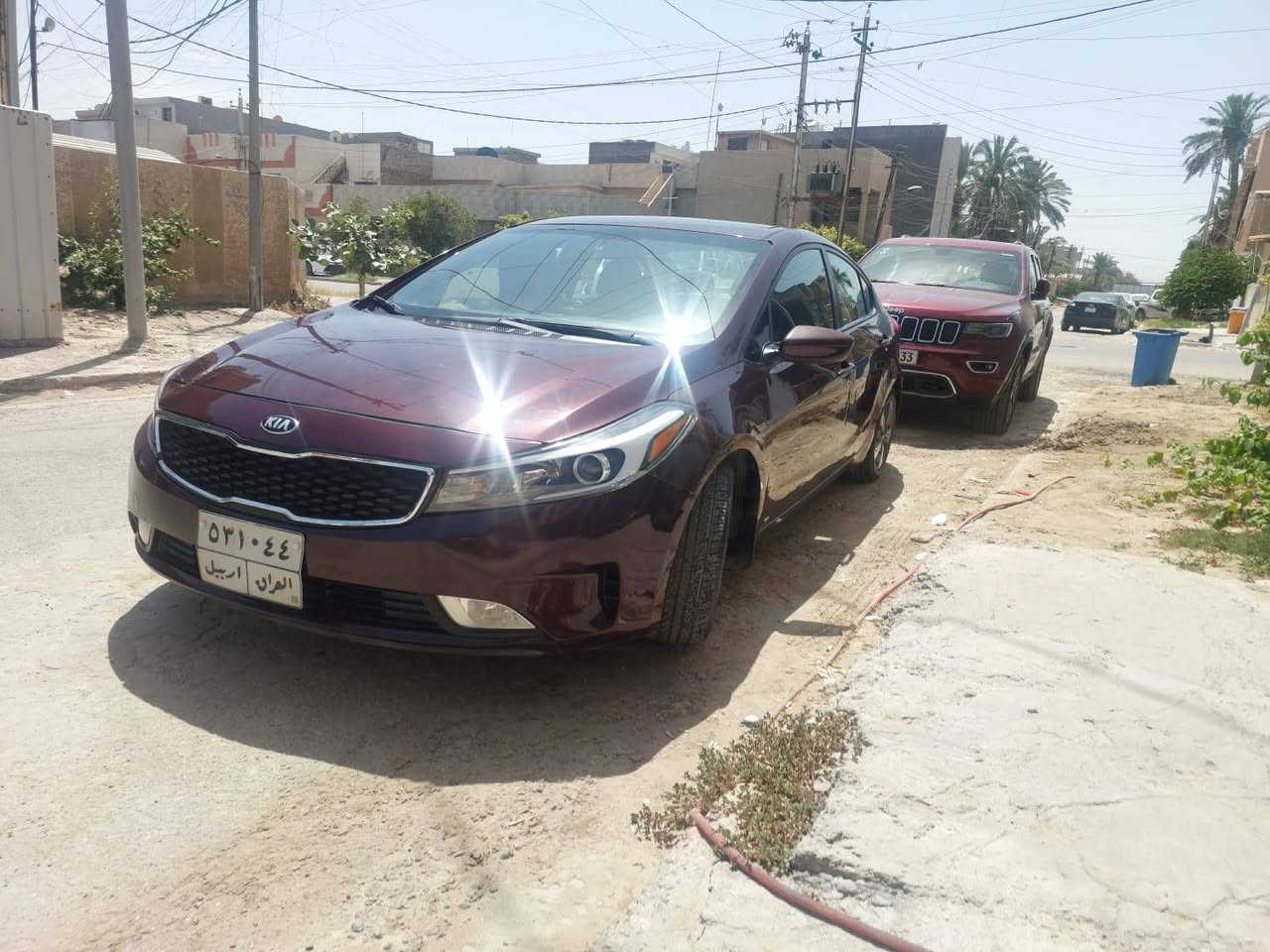 سلام عليكم 
مستعجل للبيع كيا فورتي  ٢٠١٧  
مكاني حي الخضراء
السعر ١٠٥ $ وبيها مجال 
رقم الهاتف: ***********
