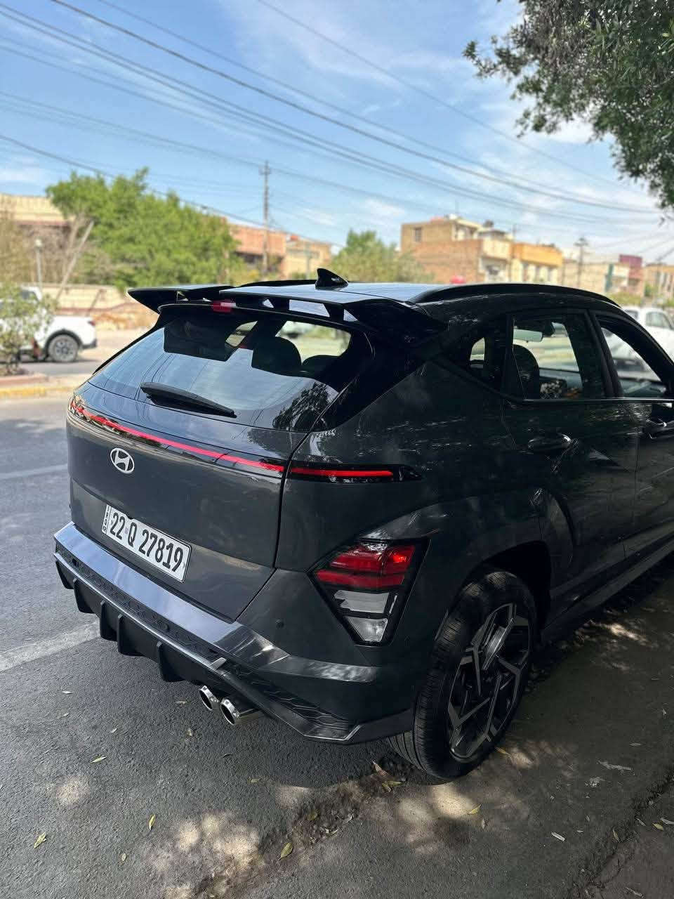 #السلام_عليكم
#للبيع 🚘

- هونداي كونا Hyundai KONA N (2024)
- السعر 158 وبي مجال 
- رقم اربيل  
- مكينه  1600 turbo 
- ماشيه 9 الف فقط 
المواصفات :-  
* بنوراما 
* بصمه تشغيل + ابواب
* كراسي جلد 
* شاشه  حجم الكبير + كامرا  
* تحديد مسار + قياده ذاتيه 
* رادار امامي + خلفي + جانبي 
* اشاره بالمري 
* 3 وضعيات قياده 
* تحكم  ستيرن 
* مانع انحدار 
* اناره دشبول 
* اوتو ستوب
-    صور حادث  واتساب 
- مكان السياره بغداد   
- للاستفسار ***********
