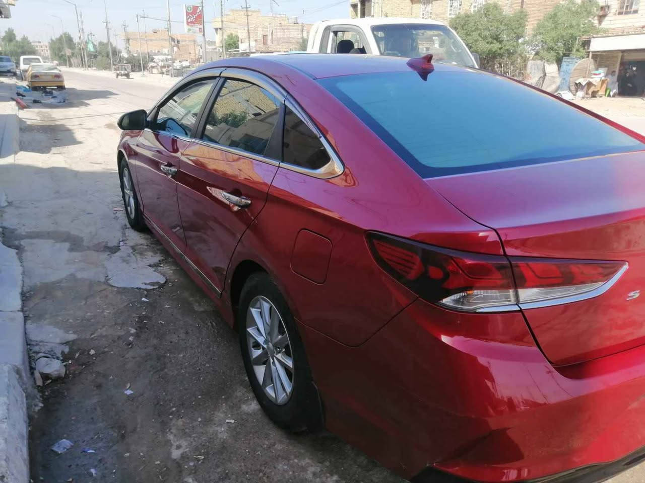 هونداي سوناتا موديل 2018 وارد أمريكي كفاله عامه ماشية 68 ألف ميل رقم دولي بأسمي حادثه ربع الدعاميه فقط سيارة جديدة كير محرك تبريد حدادية مكفول السعر 135 بيه مجال بسيط رقم الهاتف *********** ناصرية مركز ناصرية, ذي قار

