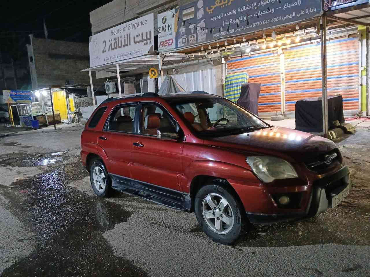 سلام عليكم سياره سبورتج 2009 سيارة جديد مابيها ايا نقص وهذا اسونار كدامك السعرة 120$ وبيها مجال المكان بغداد اركية وفاضل ***********
