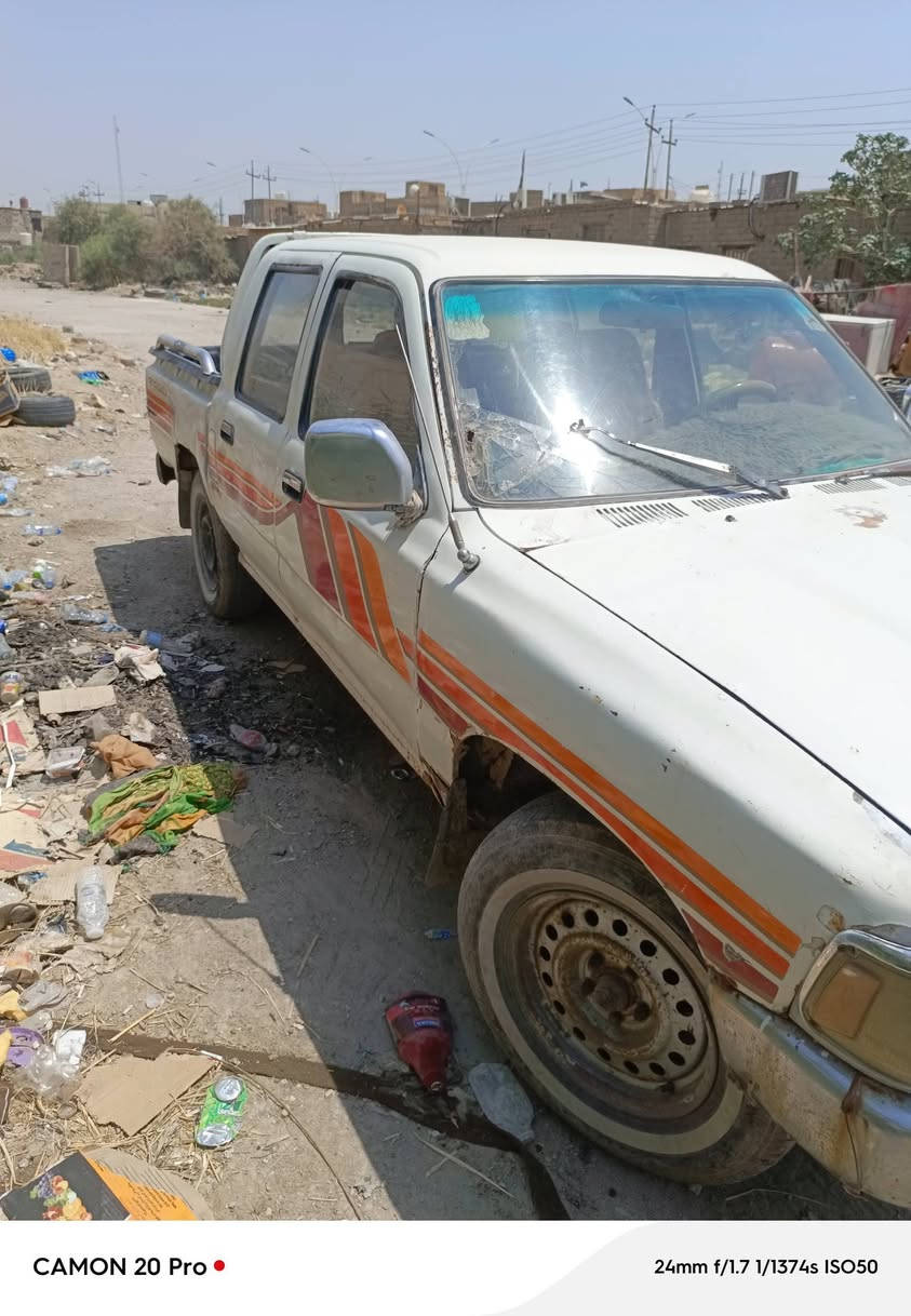 تيوته للبيع شاصي محرك كير مكفولات تخم تايرات باتري جديد ناصريه رقم بصره  مكلف بالنشر وهاذا رقم راعيها ***********  واتساب موجود
