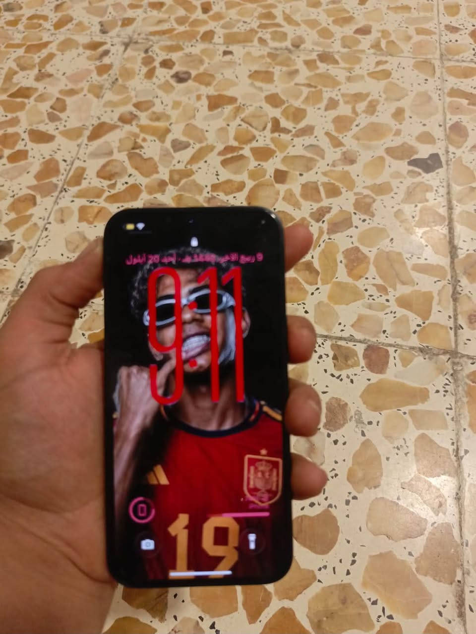 آيفون 14 عادي جهاز أمريكي ذاكره 128 بطاريه 96 بلادي الجهاز مامفتوح جديد نضافه 100 بل 100 شراي راسل وتساب ***********

نص مكتوب في الصور:
- 11:25
- حول
- الاسم
- < iPhone
- إصدار iOS
- < 26.6.1
- اسم الطراز
- iPhone 14
- رقم الطراز
- MPUA3LL/A
- الرقم التسلسلي
- N6302KW14J
- انتهت صلاحية التغطية
- الأغاني
- 0
- الفيديوهات
- 15
- الصور
- 144
- التطبيقات
- 17
- السعة
- 128 غ.ب.
- متوفرة
- 89.64 غ.ب.
- حالة البطارية والشحن
- كما هو الحال مع البطاريات القابلة لإعادة الشحن، بطارية الهاتف قابلة للاستهلاك وتصبح أقل فاعلية مع الوقت. معرفة المزيد...
- الحد الأقصى للقدرة
- 96%
- هذا قياس لقدرة البطارية مقارنة بقدرتها عندما كانت جديدة. قد تتسبب القدرة المنخفضة بتقليل ساعات الاستخدام بين عملية الشحن والأخرى.
- أقصى قدرة للأداء
- ستساعد الأنظمة المضمنة في النظام والمكونات في تخفيف آثار الأداء التي قد تلاحظها أثناء التقدم الكيميائي في عمر بطارية iPhone.
- شحن البطارية المحسن
- للحد من استنزاف عمر البطارية، يتعلم الـ iPhone من عادات الشحن اليومية، بحيث ينتظر ولا يتجاوز 80% حتى يحين موعد حاجتك إلى استخدامه.