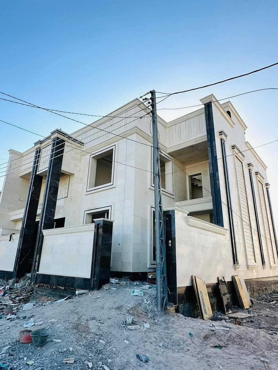 اعلان لفترة اسبوع فقط
بناء هياكل بالاقصاد درجه اولى
بناء طابوق وسقف كونكريت ضمان 20سنه
♦️رباط الاساس 50*50 صب مركزي
🔥 شيش التسليح مفحوص مختبري
♦️صب الخرسانه مركزي C35
🔥بتلوا ارتفاع متر او حسب الطلب
♦️ دفن البتلو بتراب مفحوص وحدله
🔥 طبقة سبيس +حدل
♦️بناء طابوق اصفر درجه اولى
🔥فريمان الشبابيك
♦️ارتفاع البيت 330cm
🔥سقف البيت كونكريت مسلح 
♦️تسطيح السطح
🔥شتايكر رمل لباد نايلون زفت
♦️ستاره متره ونص مع بيتونه
تسليم هيكل درجه اولى مع الضمان الهيكل 20سنه 
للتواصل واتساب فقط ***********
