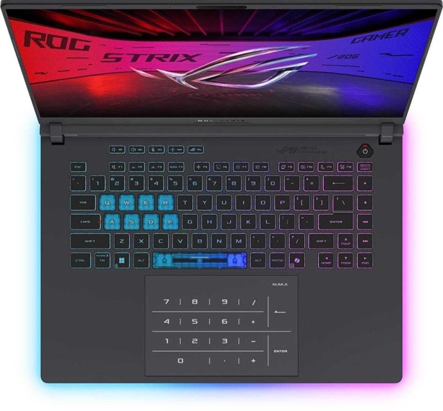 سلام عليكم
لابتوب ايسوس روغ ستريكس 
ASUS ROG Strix G16

💻 الموديل: ASUS ROG Strix G16 G615JPR-RV103
🧠 المعالج: Intel Core i7-14650HX
⚙️ الأنوية: 16 نواة / 24 خيط معالجة
🚀 سرعة المعالج القصوى: حتى 5.2GHz
🎮 كرت الشاشة: NVIDIA GeForce RTX 5070 Laptop
🧠 ذاكرة كرت الشاشة: 8GB GDDR7
⚡ طاقة كرت الشاشة: حتى 115W مع Dynamic Boost
🖥️ الشاشة: 16 بوصة
📐 الدقة: 1920×1200 WUXGA (FHD+)
🔄 معدل التحديث: 165Hz
⏱️ زمن الاستجابة: 3ms
🎨 الألوان: 100% sRGB
🖥️ التقنيات: G-SYNC + MUX Switch + NVIDIA Advanced Optimus
🌈 HDR: Dolby Vision HDR
💾 RAM: 16GB DDR5 بسرعة 5600MHz
💽 التخزين: 512GB PCIe 4.0 NVMe SSD
🔌 المنافذ: Thunderbolt 4 + USB-C + 3× USB-A + HDMI 2.1 + RJ45 + 3.5mm
📷 الكاميرا: FHD 1080p IR مع Windows Hello
⌨️ الكيبورد: عربي + إنجليزي، إضاءة RGB لكل مفتاح
🔋 البطارية: 90Wh
⚖️ الوزن: حوالي 2.65 كغم
🪟 نظام التشغيل: Windows 11 Pro
🎨 اللون: Volt Green

لابتوب بعده بوضع وضمان الشركه مع الكارتون الاصلي والملصقات وباقي ملحقات الابتوب

السعر 2,300,000 وبيه مجال بسيط 

لاستفسار المراسله او الاتصال 
***********

نص مكتوب في الصور:
- ROG STRIX G16
- 1x