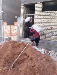 عمال تصعيد • رمل اسمنت • ناصريه