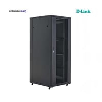 D-Link NFR-GL 18U Floor Standing Cabinet  راك من ماركة d-link  18U   م...