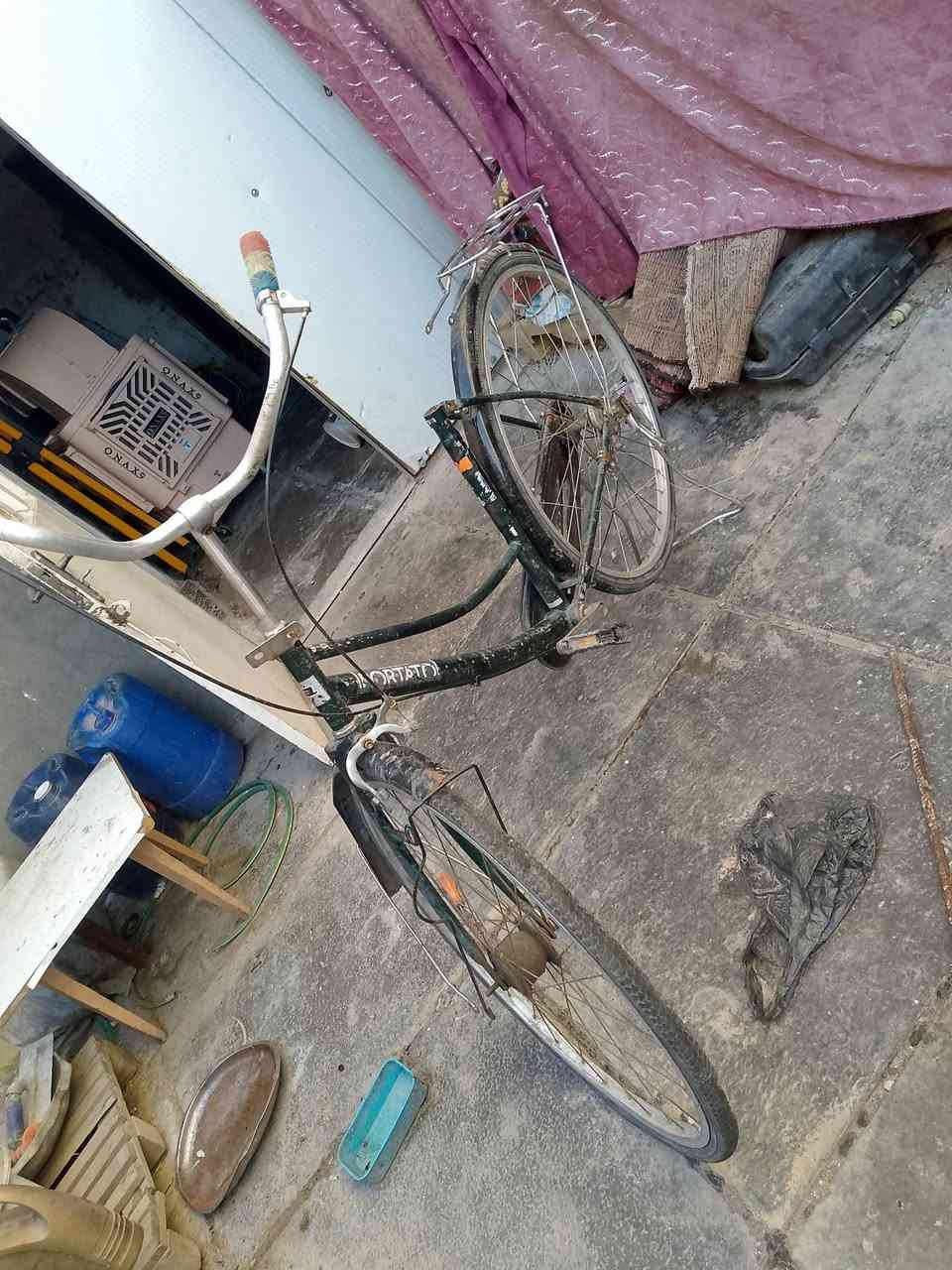 سلام عليكم بايسكل للبيع في حسينيه المخابرات السعر 20 بي مجال نقص بس زنجيل هاذا وعندي واحد ثاني ب30 بي مجال غراضه موجوده الاكشن ول بوري موجود الي يرادهن يجي خاص تردون ثننينهن ب 45 وإذا تردوان واحد هم عادي
