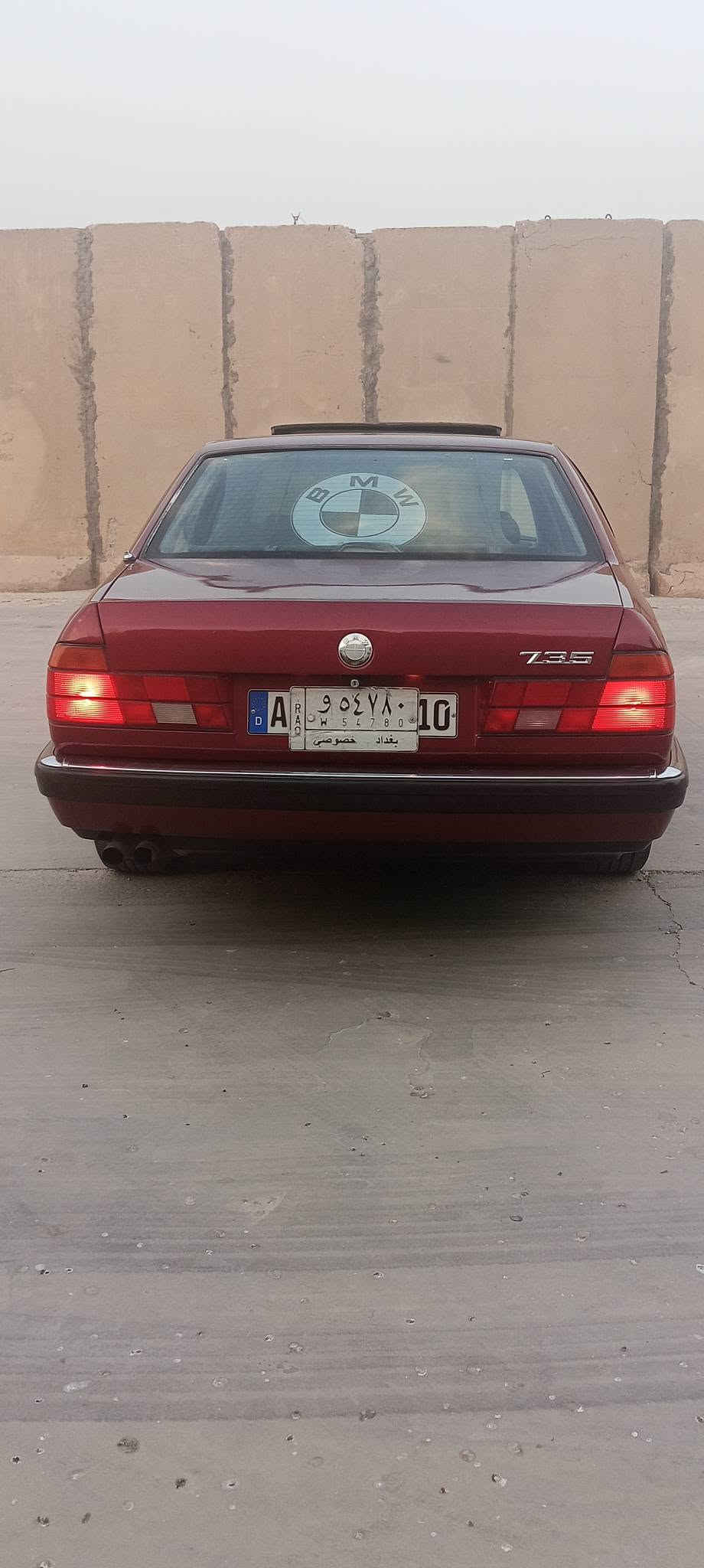 بي ام 735 • ١٩٩٣ • رقم بغداد